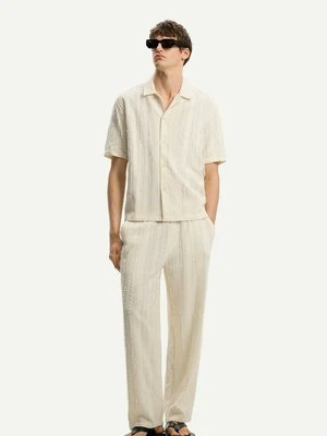 Spodnie materiałowe Bershka