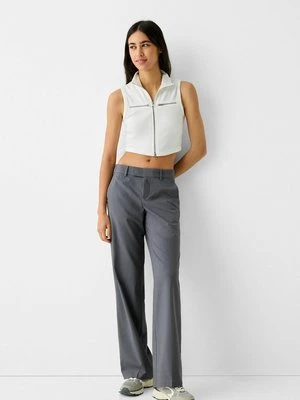 Spodnie materiałowe Bershka