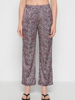 Spodnie materiałowe Boss mauve