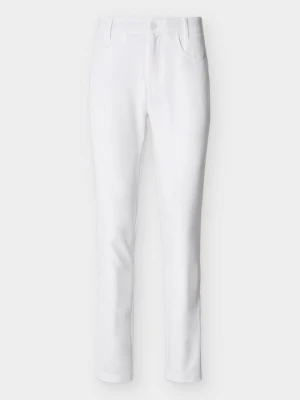 Spodnie materiałowe Calvin Klein biały