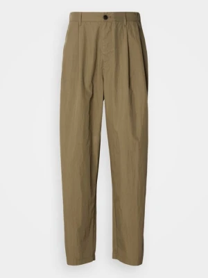 Spodnie materiałowe Calvin Klein khaki
