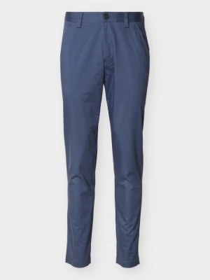 Spodnie materiałowe Calvin Klein niebieski denim