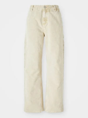 Spodnie materiałowe Carhartt WIP beżowy