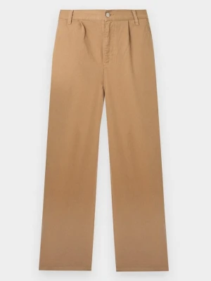 Spodnie materiałowe Carhartt WIP beżowy
