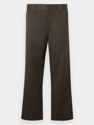 Spodnie materiałowe Carhartt WIP brązowy