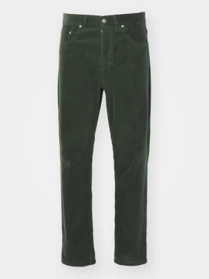 Spodnie materiałowe Carhartt WIP ciemnozielony