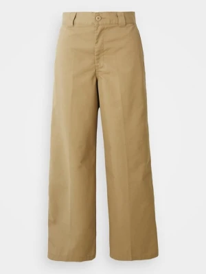 Spodnie materiałowe Carhartt WIP khaki