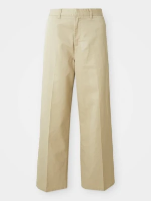 Spodnie materiałowe Carhartt WIP mleczny