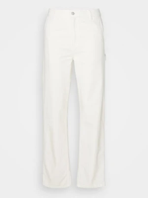 Spodnie Carhartt WIP mleczny
