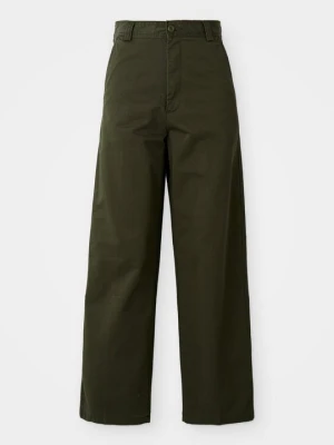 Spodnie materiałowe Carhartt WIP zielony