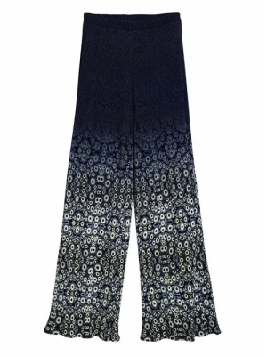 Spodnie materiałowe Desigual niebieski
