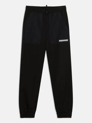 Spodnie materiałowe Dsquared2 czarny