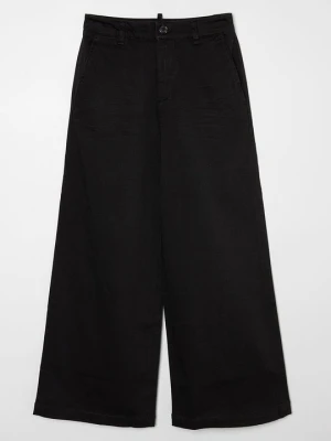 Spodnie materiałowe Dsquared2 czarny
