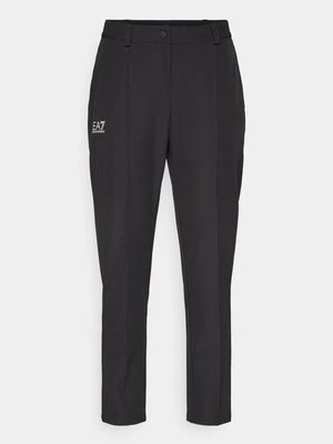 Spodnie materiałowe EA7 Emporio Armani czarny