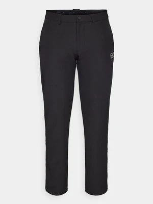 Spodnie materiałowe EA7 Emporio Armani czarny