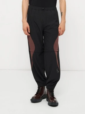 Spodnie materiałowe EA7 Emporio Armani czarny