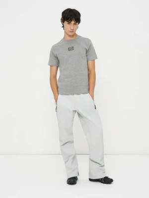 Spodnie materiałowe EA7 Emporio Armani szary
