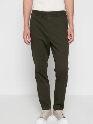 Spodnie materiałowe ECOALF khaki