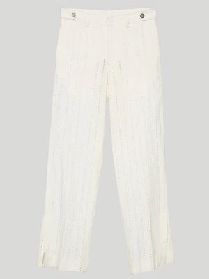 Spodnie materiałowe Emporio Armani