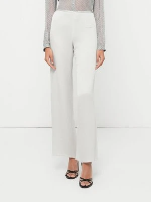 Spodnie materiałowe Emporio Armani szary