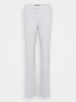 Spodnie materiałowe Emporio Armani jasnoszary