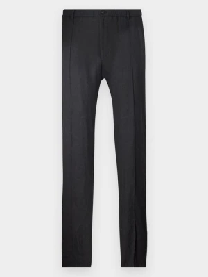 Spodnie materiałowe Emporio Armani czarny