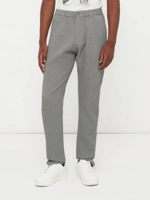 Spodnie materiałowe Emporio Armani szary