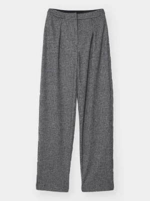 Spodnie materiałowe Emporio Armani szary