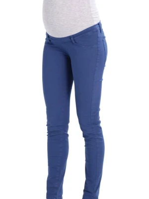 Spodnie materiałowe Envie De Fraise niebieski denim