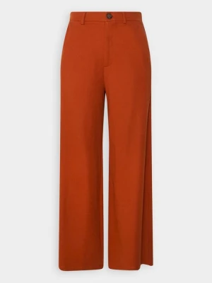 Spodnie Even&Odd By Zalando brązowy