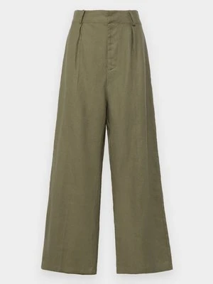 Spodnie materiałowe Faithfull The Brand khaki