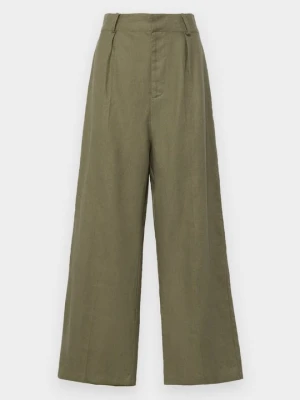 Spodnie materiałowe Faithfull The Brand khaki
