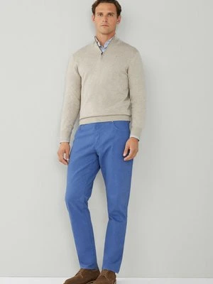 Spodnie materiałowe Hackett London