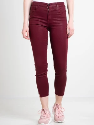 Spodnie materiałowe J Brand czerwony