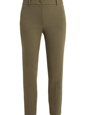 Spodnie materiałowe J.CREW oliwkowy