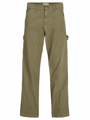 Spodnie materiałowe Jack&Jones zielony