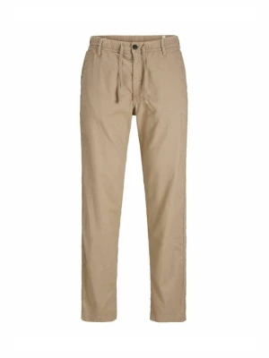 Spodnie materiałowe Jack&Jones beżowy