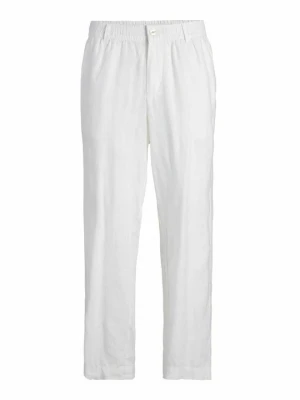 Spodnie materiałowe Jack&Jones biały