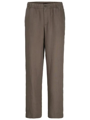 Spodnie materiałowe Jack&Jones brązowy