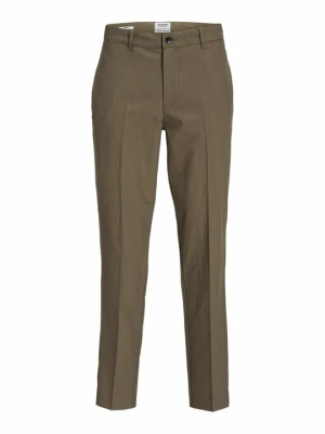 Spodnie materiałowe Jack&Jones brązowy