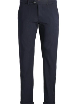 Spodnie materiałowe Jack&Jones ciemnoniebieski