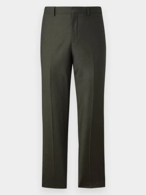 Spodnie materiałowe Jack&Jones ciemnozielony