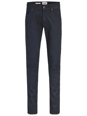 Spodnie materiałowe Jack&Jones granatowy
