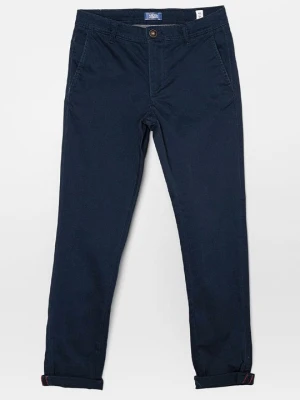 Spodnie materiałowe Jack & Jones Kids granatowy