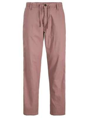 Spodnie materiałowe Jack&Jones jasnoczerwony