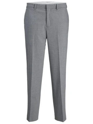 Spodnie materiałowe Jack&Jones jasnoszary melanż
