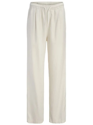 Spodnie materiałowe Jack&Jones mleczny