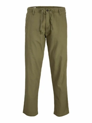 Spodnie materiałowe Jack&Jones zielony
