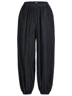Spodnie materiałowe JJXX niebieski denim