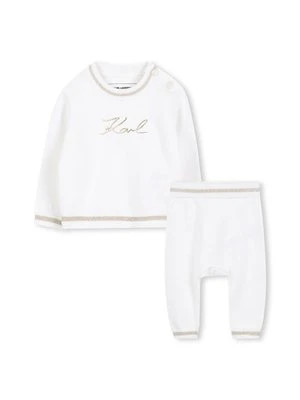Spodnie materiałowe KARL LAGERFELD KIDS